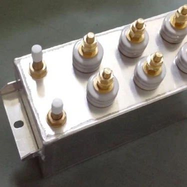 Induction heating LC resonant Water cooled capacitor 3000VAC  500Hhz 4000KVar