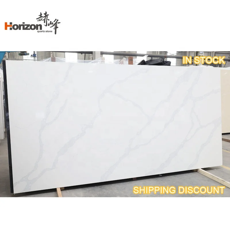 Horizon искусственный камень кварцевые столешницы calacatta белый кварц для