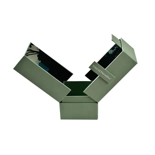 Makeup bottle packaging double open door packaging gift box luxury boxes for perfume