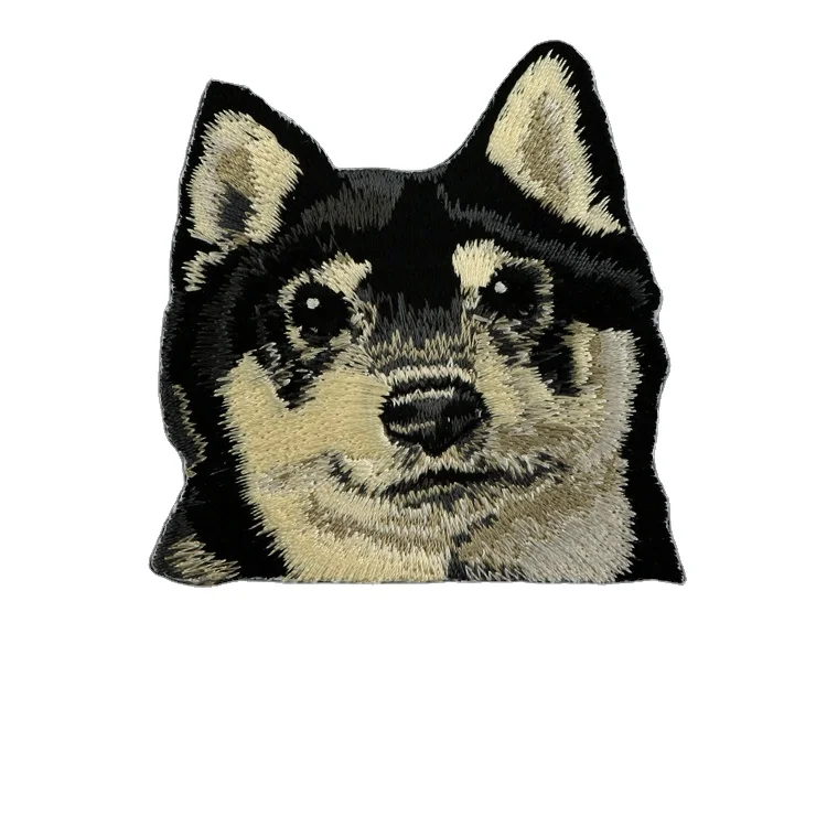 Симпатичные Мультяшные нашивки с вышивкой для домашних животных и собак, нашивки для одежды, багажа, рюкзака, декоративные нашивки с аппликацией, значок
