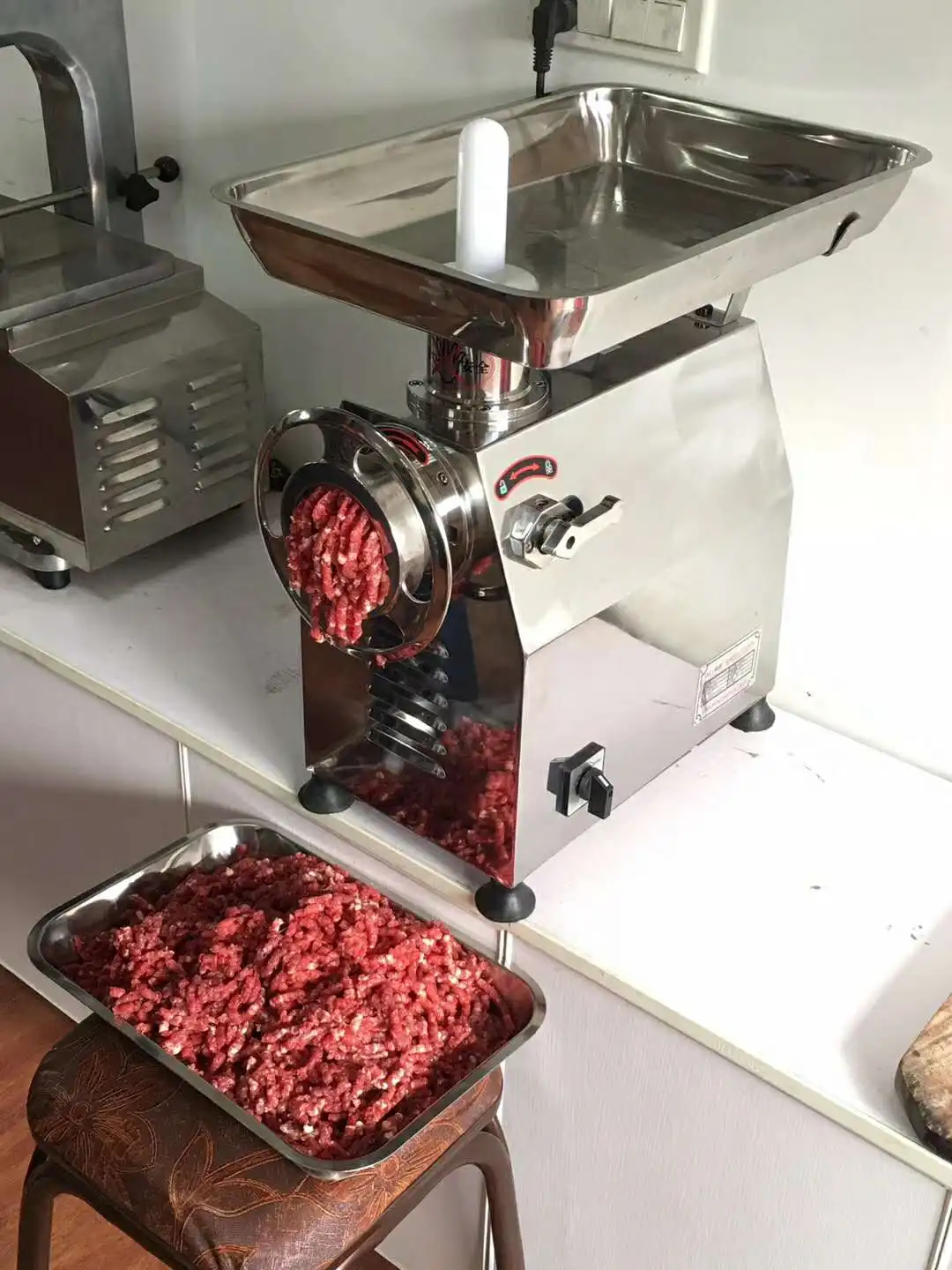 TK-32 commercial meat grinder machine industrial meat mincer with 2200W