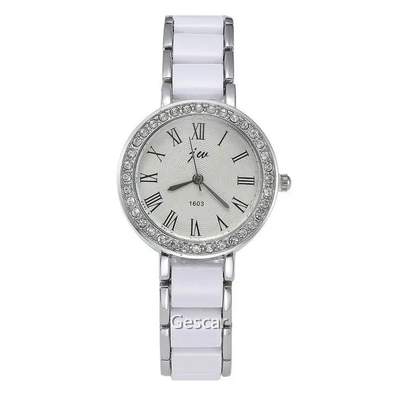 
Elegance Ladies JW Bracelet Wrist Watch High Quality Alloy Plastic Bracelet Girls Hand Wrist Watch Branded Watch Ladies 