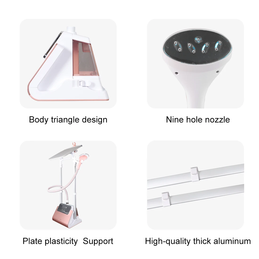 TNAMASUN Steamer for Clothes Standing,1800W Powerful Vertical Garment Steamers With Adjustable Ironing Board