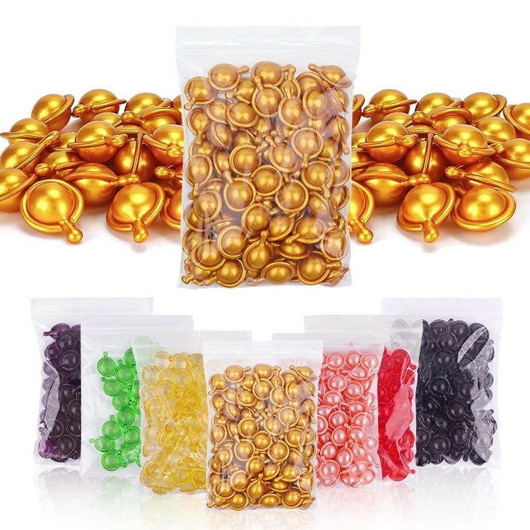 Wholesale Moisturizing Vitamin E Hair Capsule Serum Argan Oil  Hair Vitamin Hair Capsules