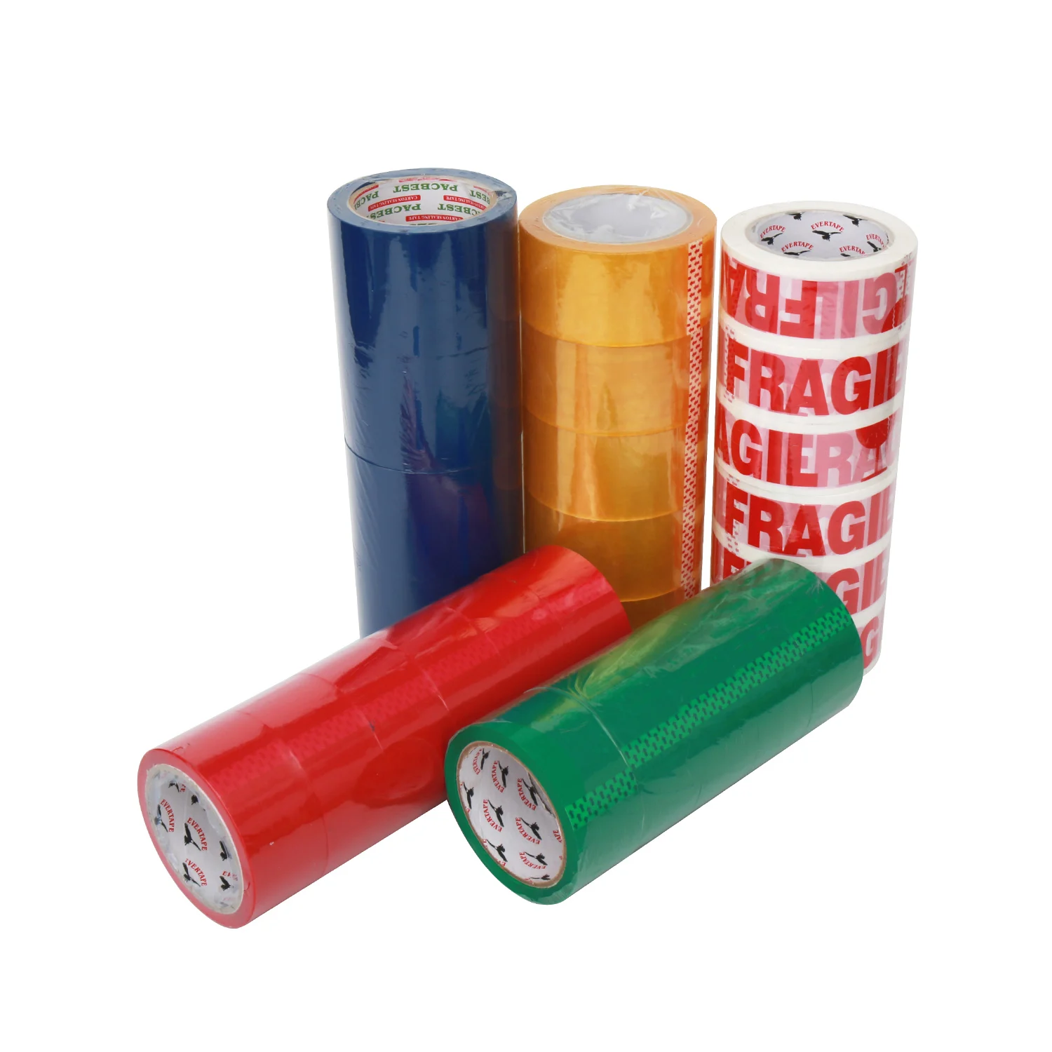 Packing Tape Roll Bopp Colored Oem Logo Branded Customize Carton Sealing Packaging Tape Best Price Printed Self Adhesive Acrylic