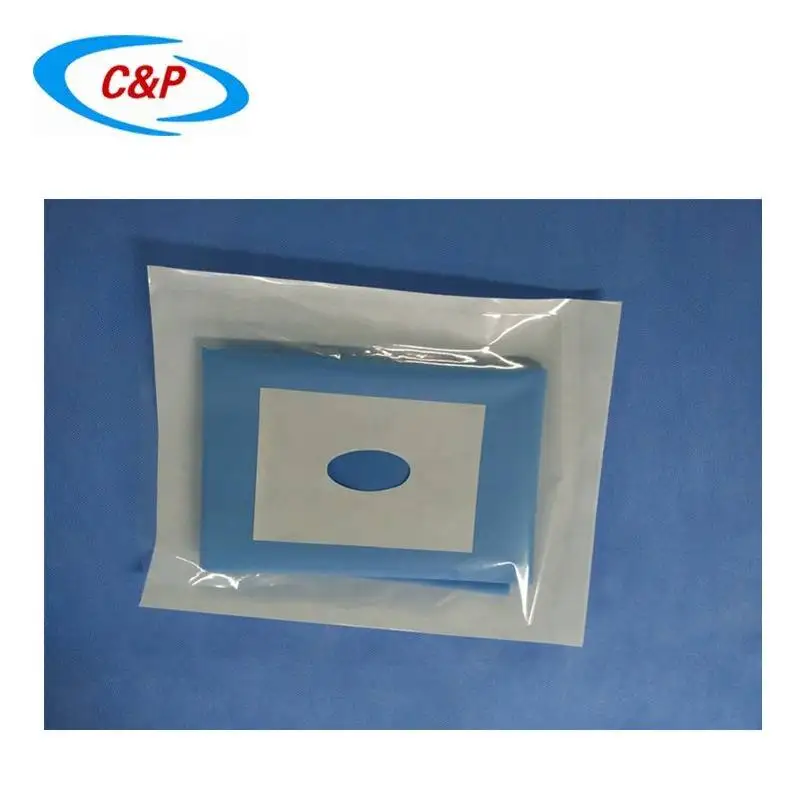 CE ISO13485 Approved Disposable Surgical Fenestrated Sterile Drapes With Adhesive Manufacturer