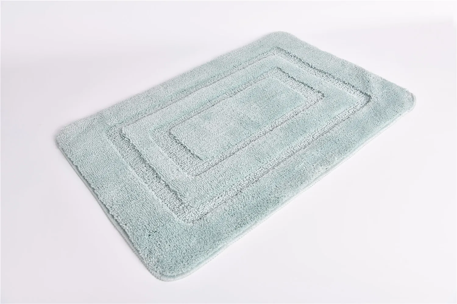 Luxury microfiber chenille bag mat, polyester bath rug
