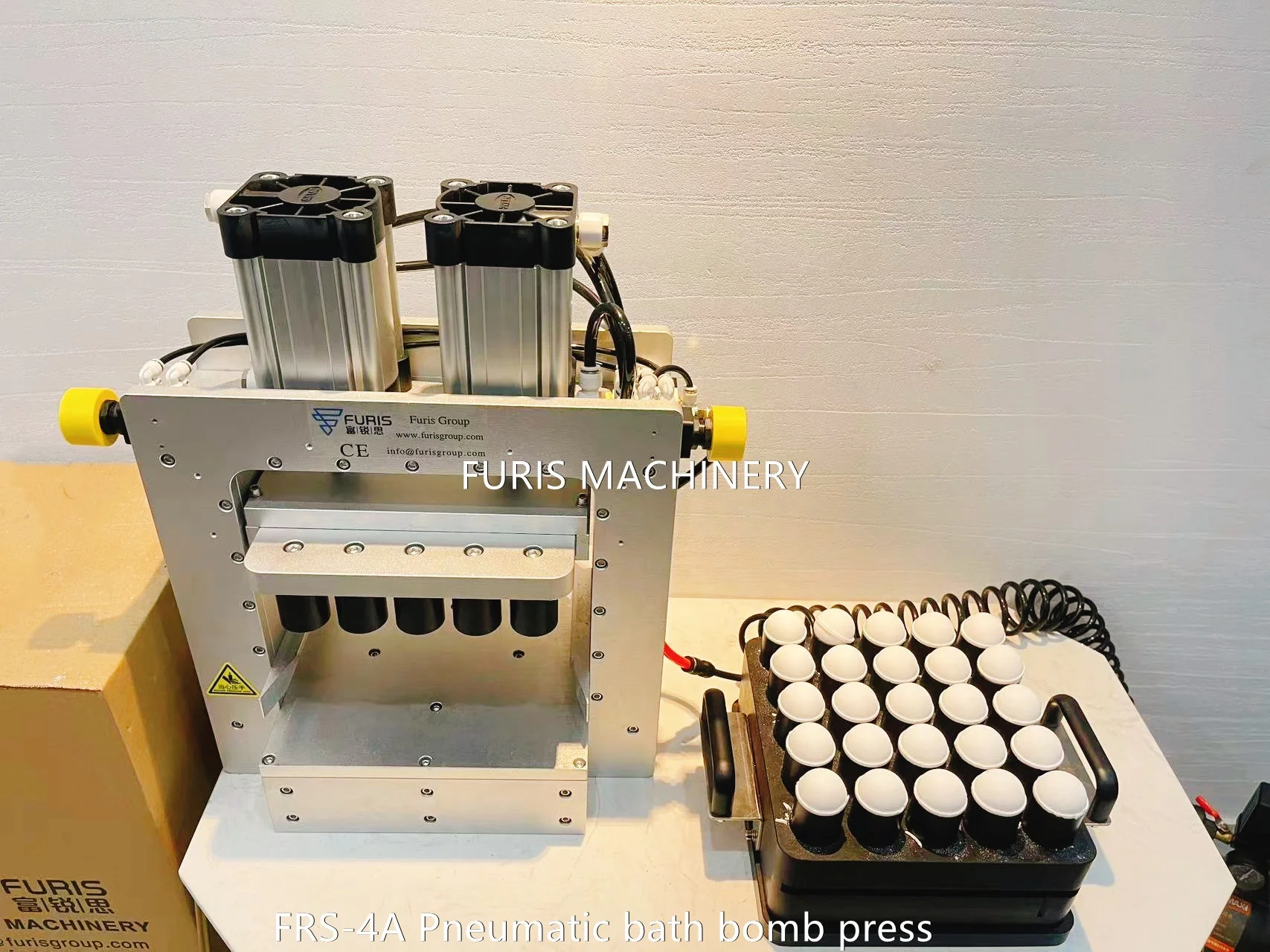 Multi Press Machine for Bath Bomb Balls Fizzy Shower steamers Shampoo bars Customized Mold Pneumatic Hydraulic Machine