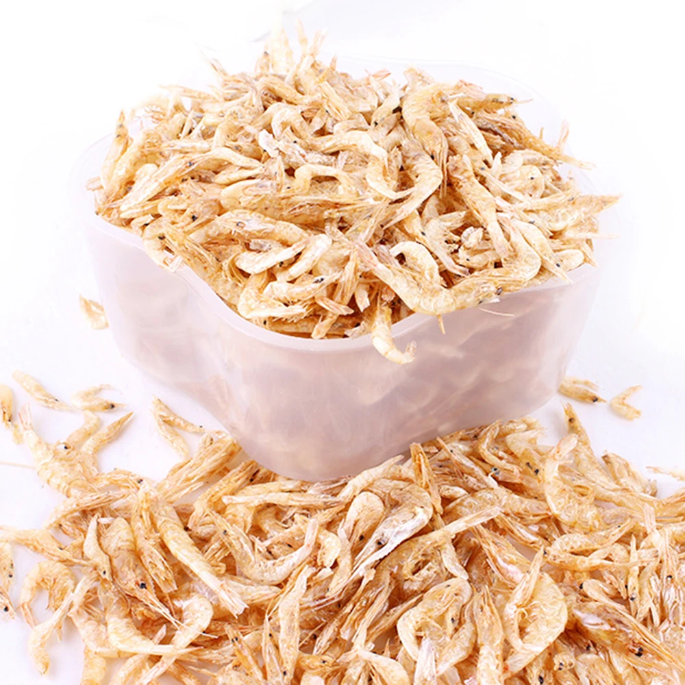 Custom packaged  nutritious clean high-quality pet food dried shrimp