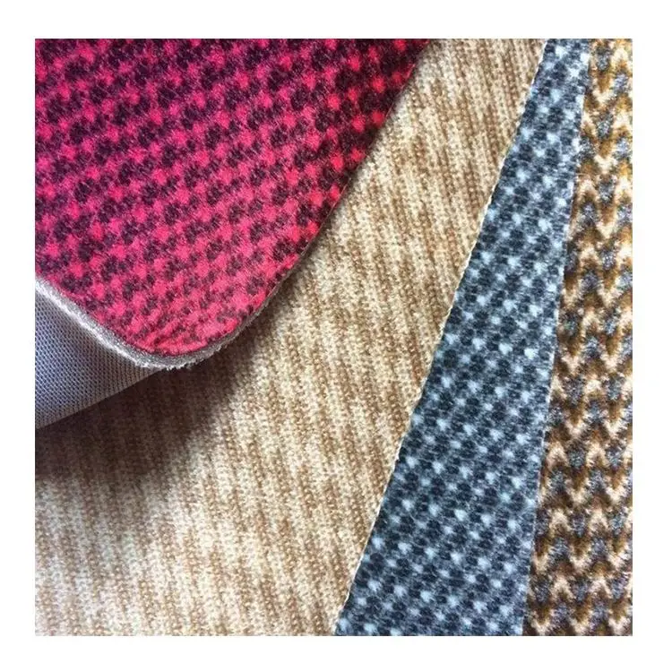 China Custom Luxury Car Automotive Seat Interior Polyester Upholstery Jacquard Fabric for Car Seats