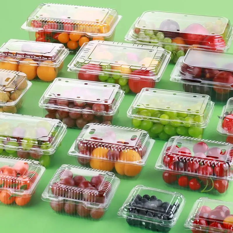 
Custom transparent plastic fruit insert tray blister packaging tray with dividers 