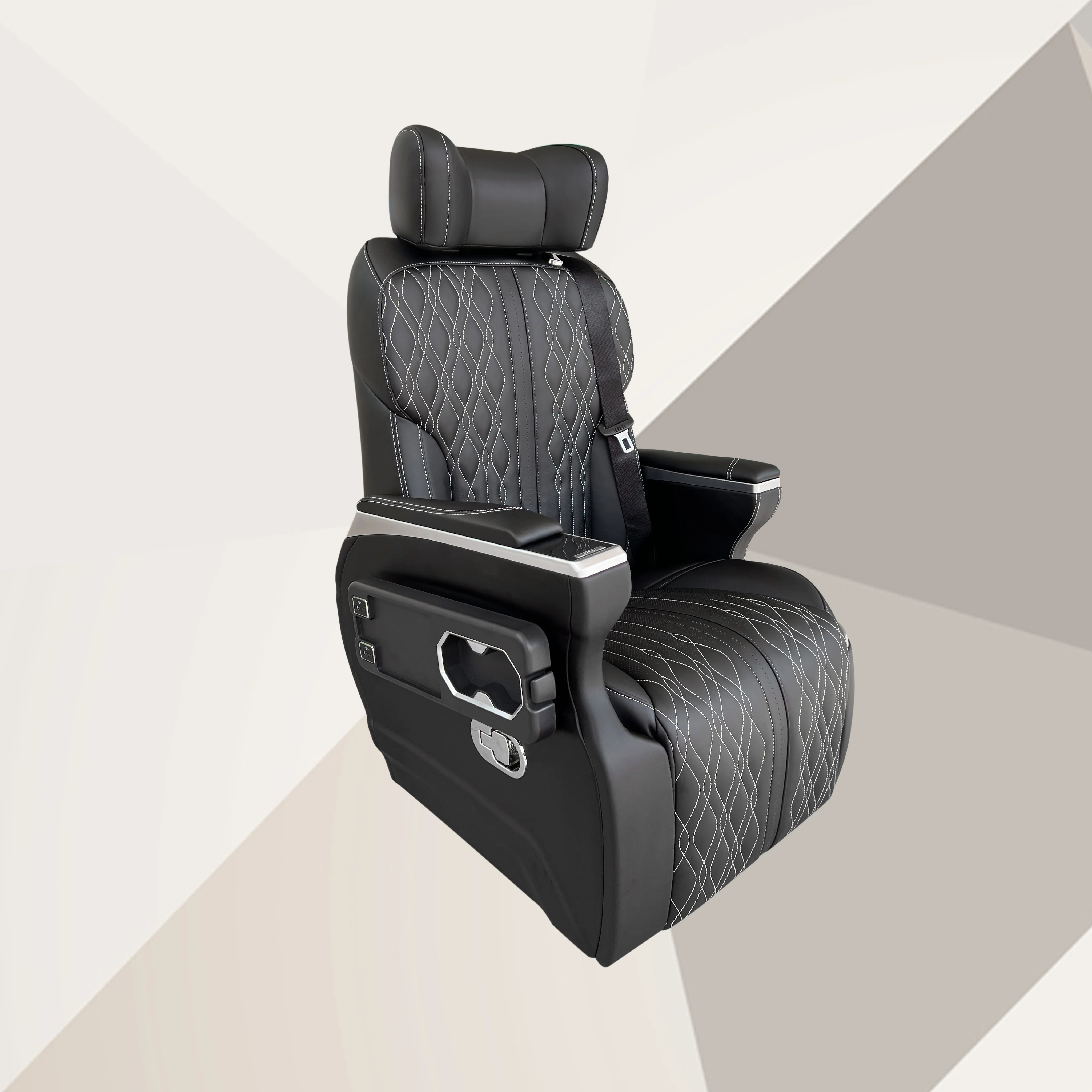 ST-HD Car VIP MPV special airline seat luxury Auto aviation seat Car aviation with small cup tray cup holder usd charging