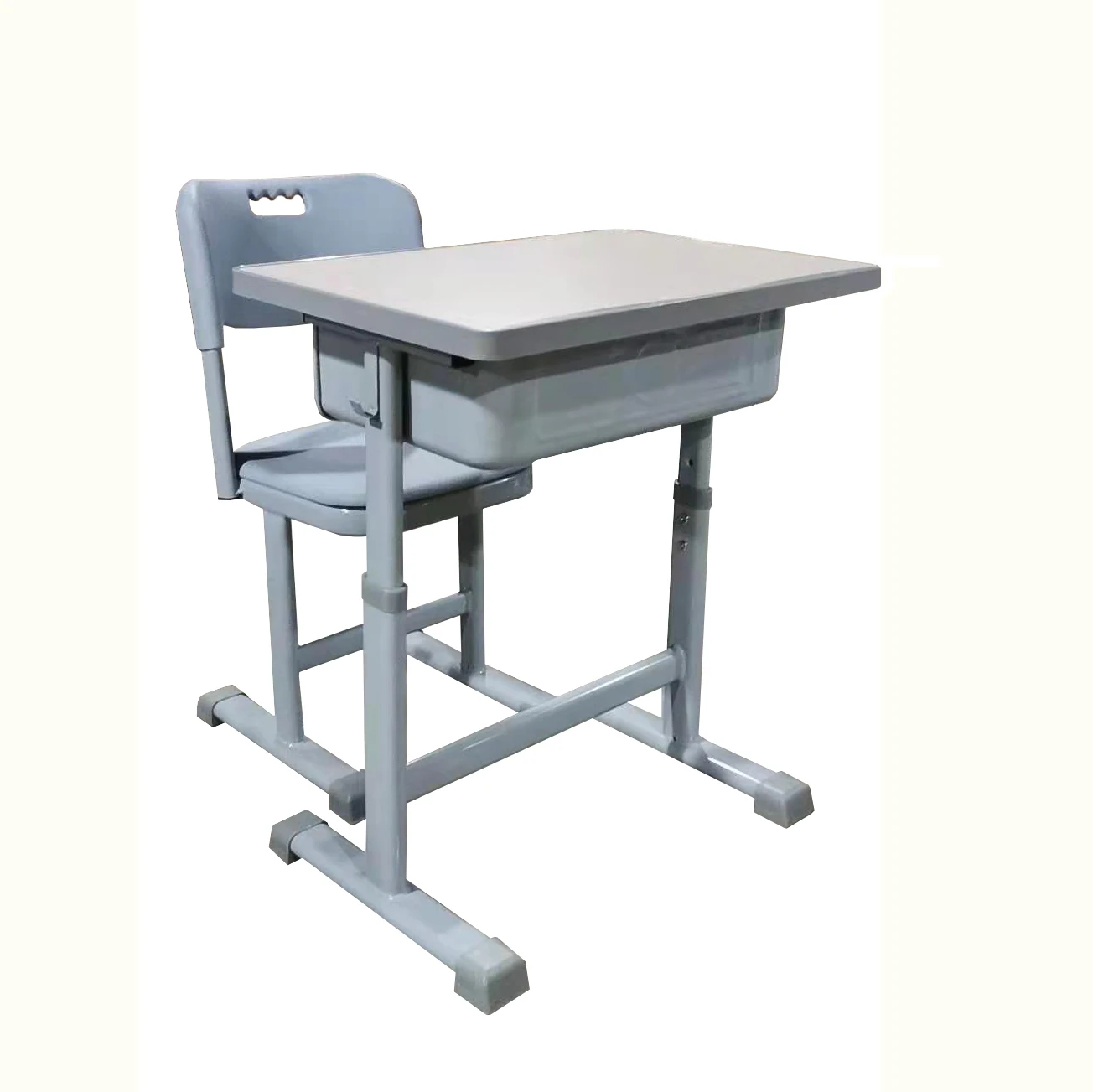 Wholesaler manufacturers direct school furniture single table set of high quality plastic tables and chairs