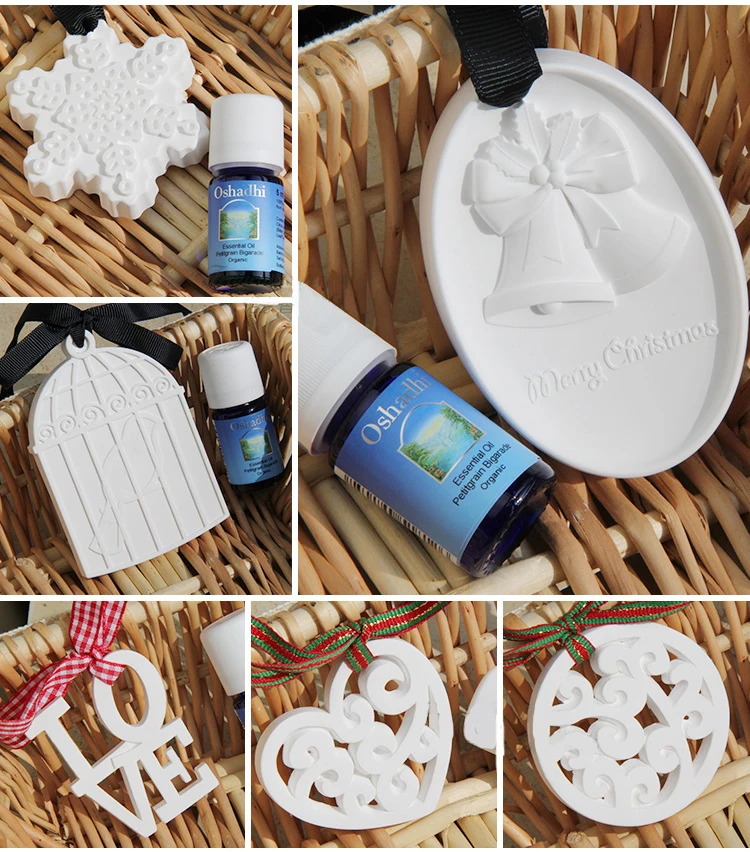 Освежитель воздуха для украшения автомобиля, ароматизированный гипс, ароматизированный камень-диффузор