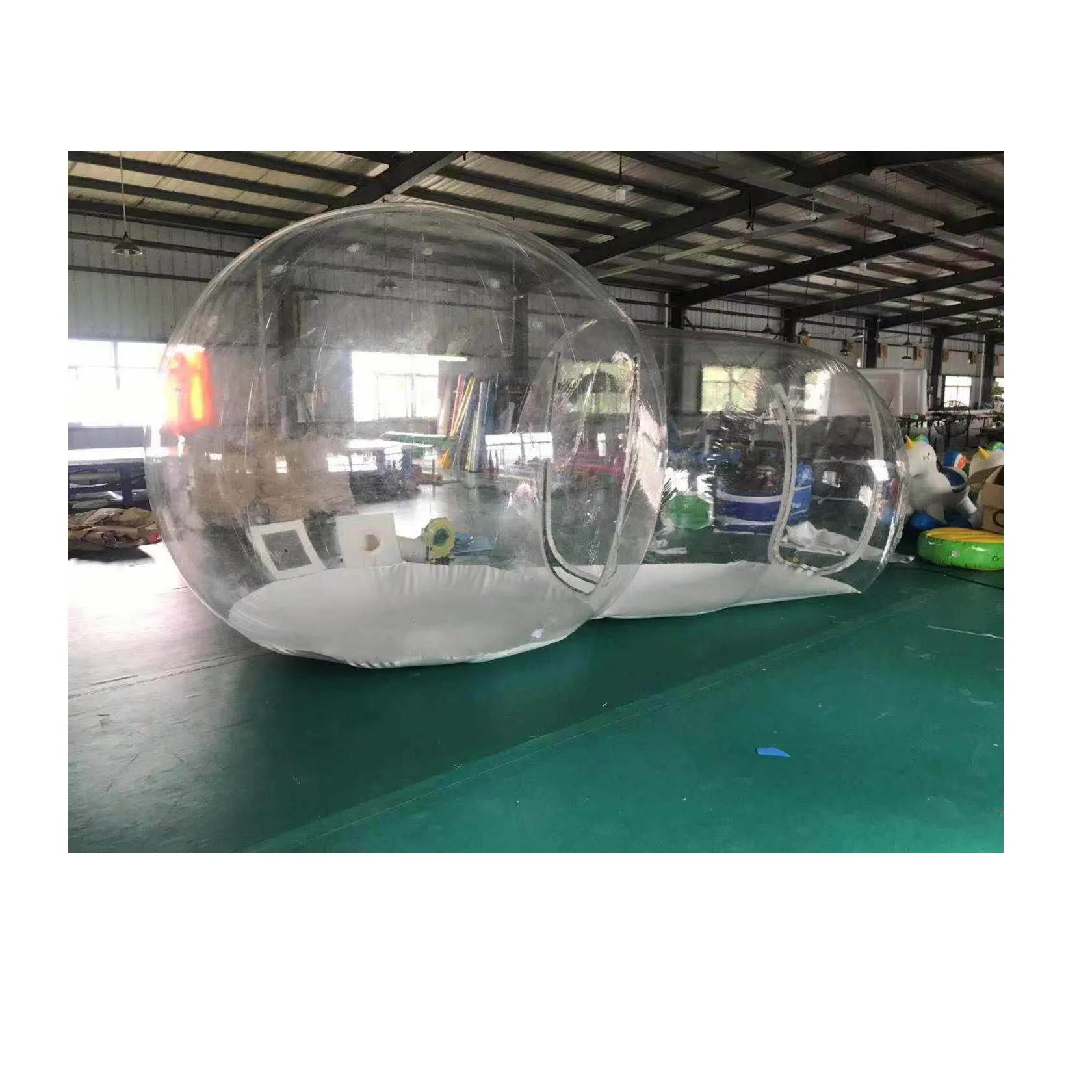 BOYI CUSTOM Transparent PVC inflatable bubble tent inflatable transparent tent outdoor for hotel