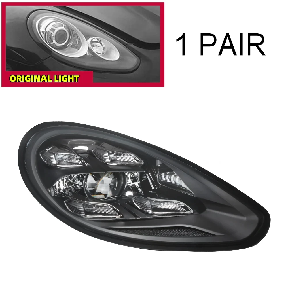 High Version LED Head Lamp Assembly Headlight For Porsche Panamera 2014-2017 Upgrade To 2020-2022 Front Lights Car Auto Parts