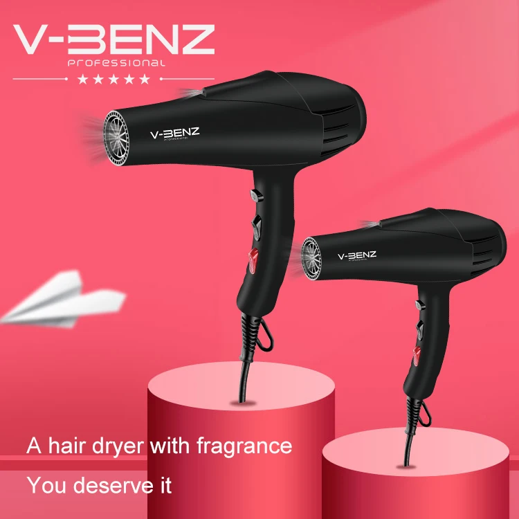 Multifunctional Negative Ion Professional Hair Salon Styling Tool Collapsible Hair Dryer Machine Gift Box Packaging