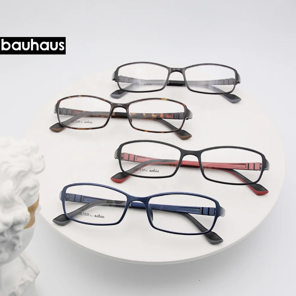 2070 Big Stock Promotion Sale Multi Colors Women Ultem Square Eyeglasses Frame