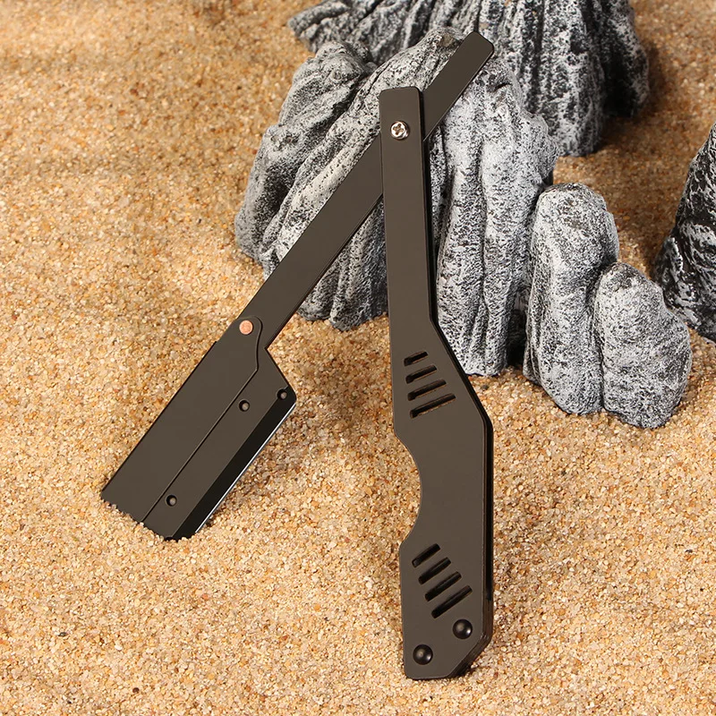 Mythus Aluminum Alloy Shaving Razor Holder Customize Logo Ready to Ship Free Sample Safety Razor With Holder