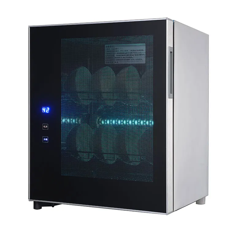 Подвесная кухонная сушилка внутри шкафа с ультрафиолетовым светом дезинфекционный