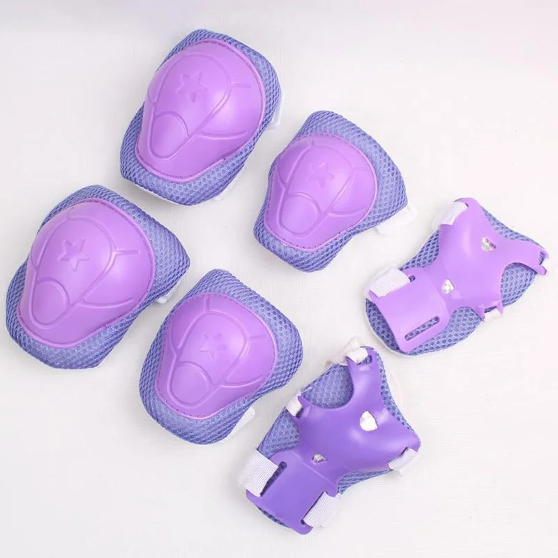 Factory Direct Supply Professional Ski Padded Roller Skate Protective Gear Knee Elbow Pads Wrist Guards