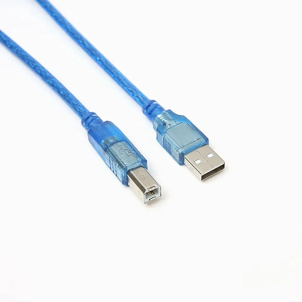 USB High Speed 2.0 A To B Male Cable for Canon Brother Samsung Hp Epson Printer Cord 0.5m