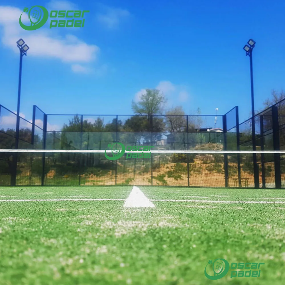 2023 Hot Sale Panoramic Padel Tennis Court Paddle Tennis Court Factory Sales with CE Certified Tempered Glass for Safety