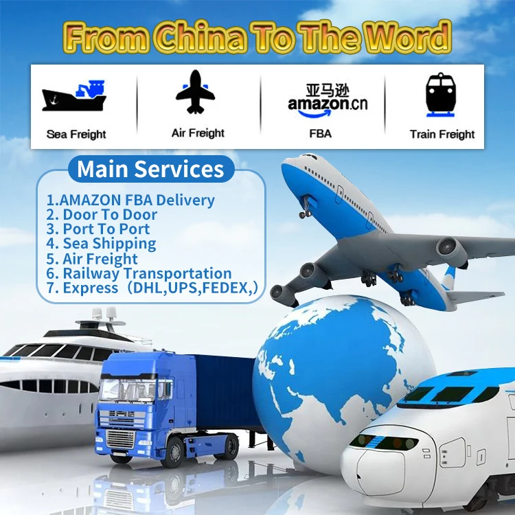 Cheap Shipping Rates Battery Air Cargo DDP Freight Forwarder FBA DDP Cost China to UAE Dubai USA Europe Canada Australia