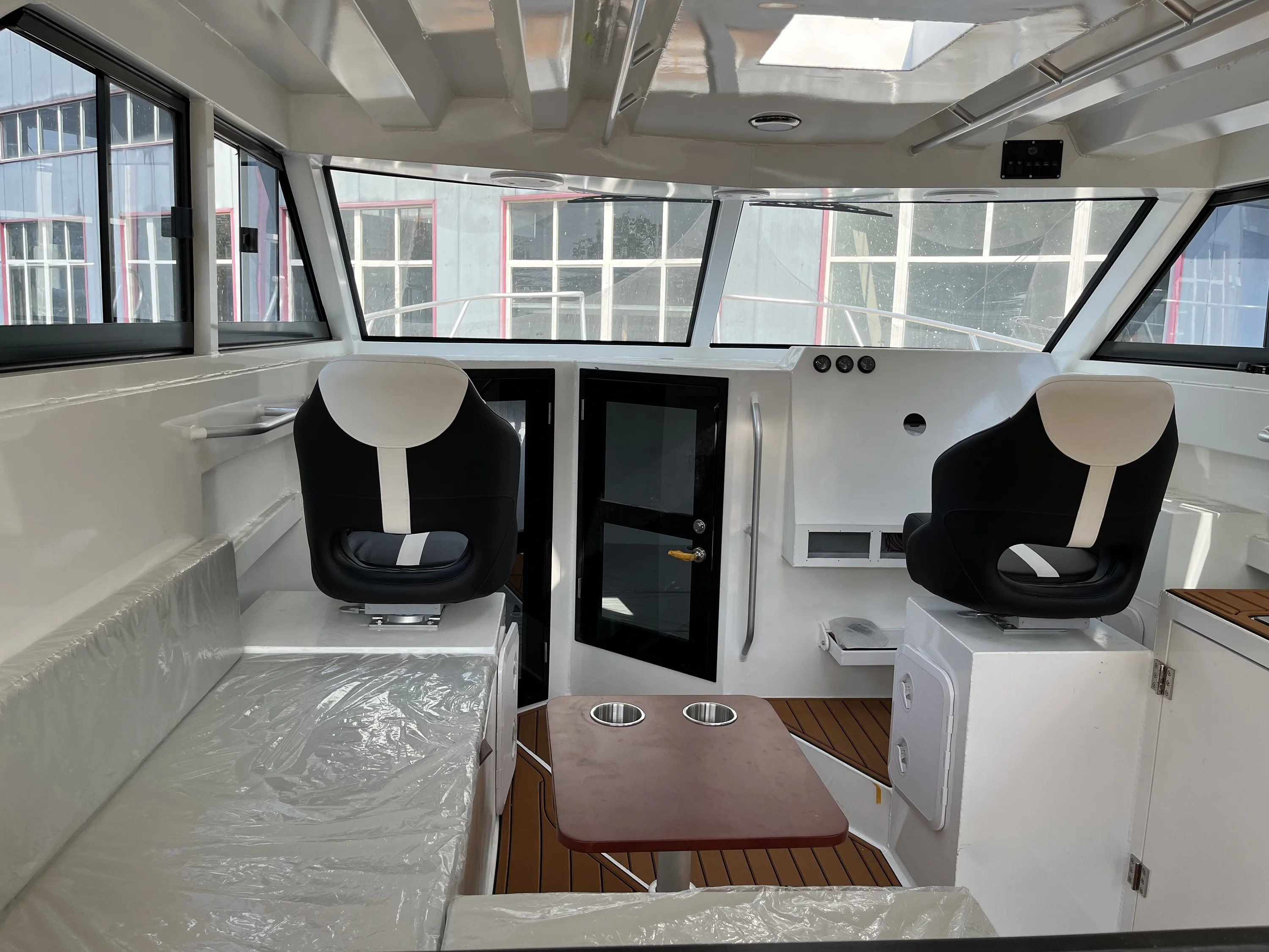 10m High Speed Luxury Fishing Boats Made in China Aluminum Saltwater Catamaran Boat for Sale