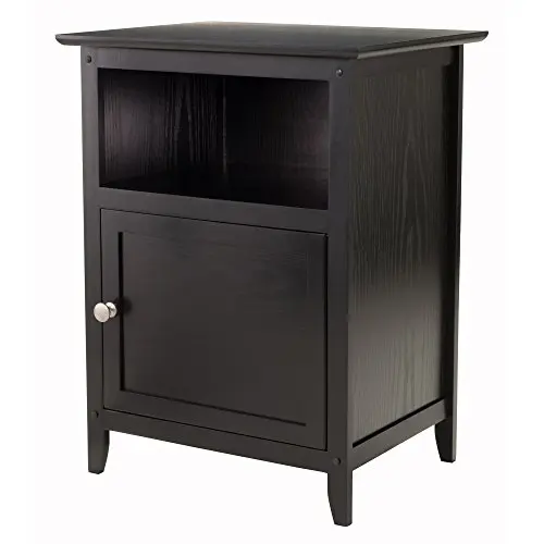 
living room simple storage wood small bedroom bed side accent home cabinet modern 