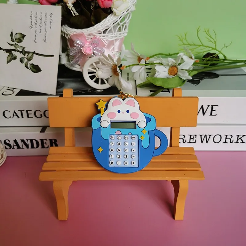 School Stationery Calculator Keychain Cartoon Cute Maze Game Multi functional Accessories Pendant Student Calculator Wholesale