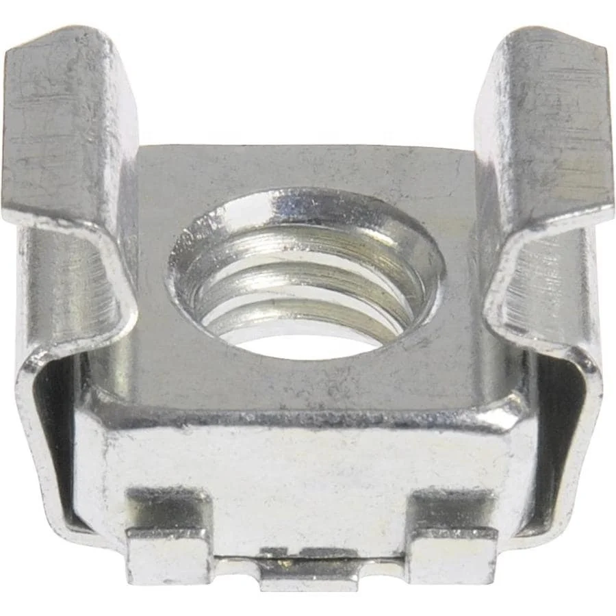 secure rackmount hardware,Cage Nuts 10-32 thread,Carbon steel