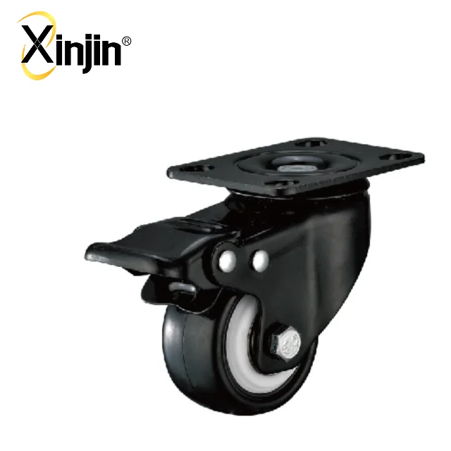 PVC 2 inch caster wheel furniture industry plastic wheel