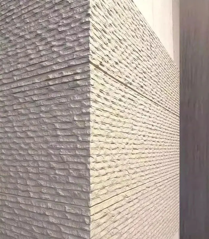 Waterproof Lightweight Quartz Stone Tile Self-Adhesive Diy Mcm Exterior Interior Wall Cladding Big Slab Flexible Stone