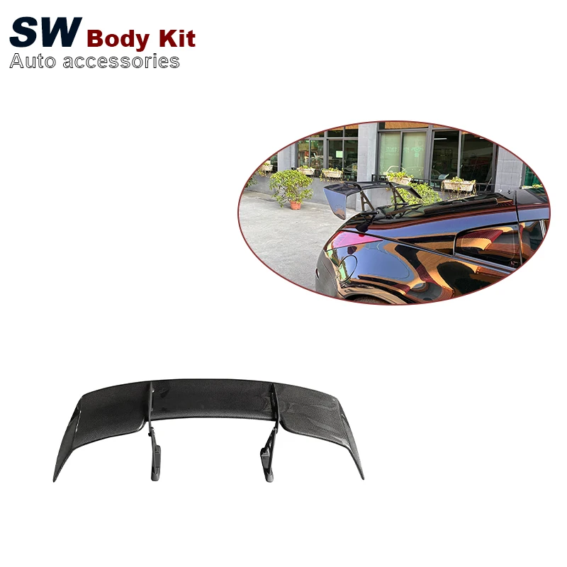 350Z High Quality Carbon Fiber Spoiler For Nissan 350Z Upgrade Modification Rear Trunk Spoiler Lip Guide Wing Lip Rear Wing