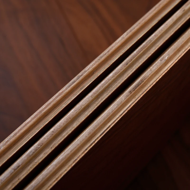 Hardwood Veneer Indoor Floor Heating Flooring Multilayered Wood Flooring Natural Made in China Wood Grain Modern Home Office T&G