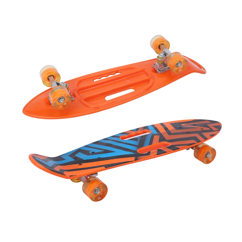 Complete Deck Retro Cruiser Plastic Mini Skateboards for Children