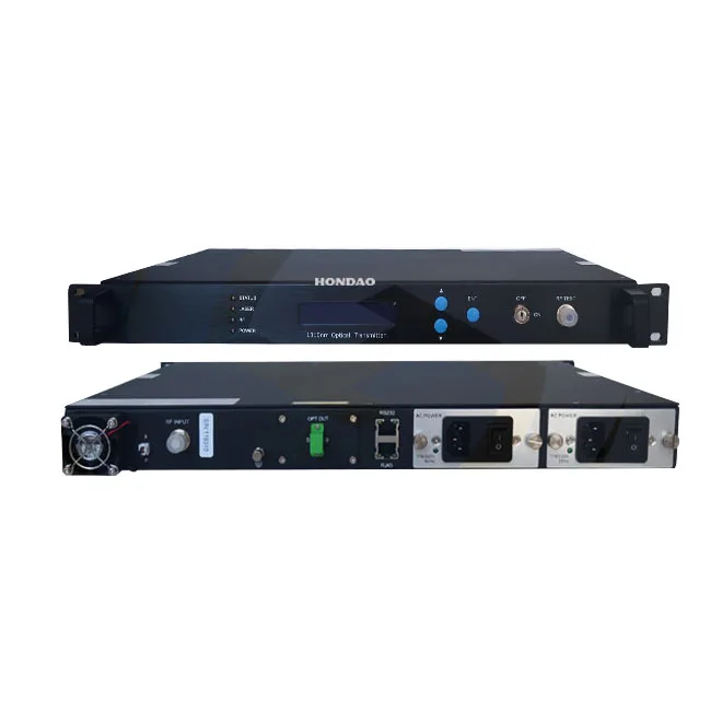 OT1500D CATV 1550nm Fiber Optical Transmitter with EDFA 20km Transmission Distance