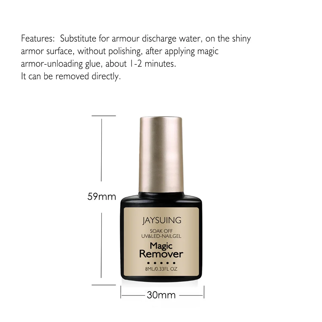 8ml Magic Convenient fast and harmless Slight taste non-irritating easily Nail polish remover