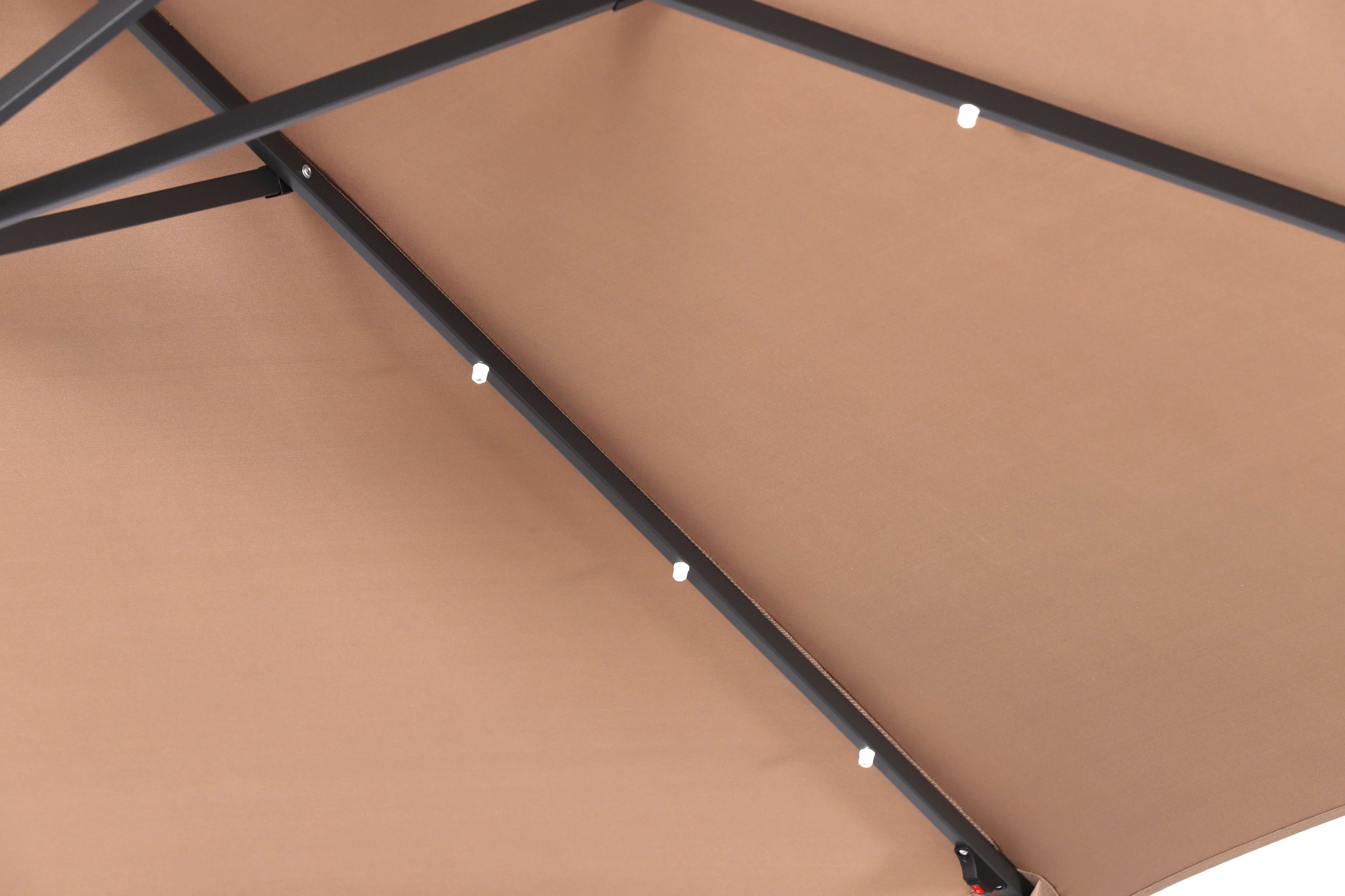 10ft / 3M Round Matt Anodizing Outdoor Furniture Beach Umbrella 3X3 With Umbrella