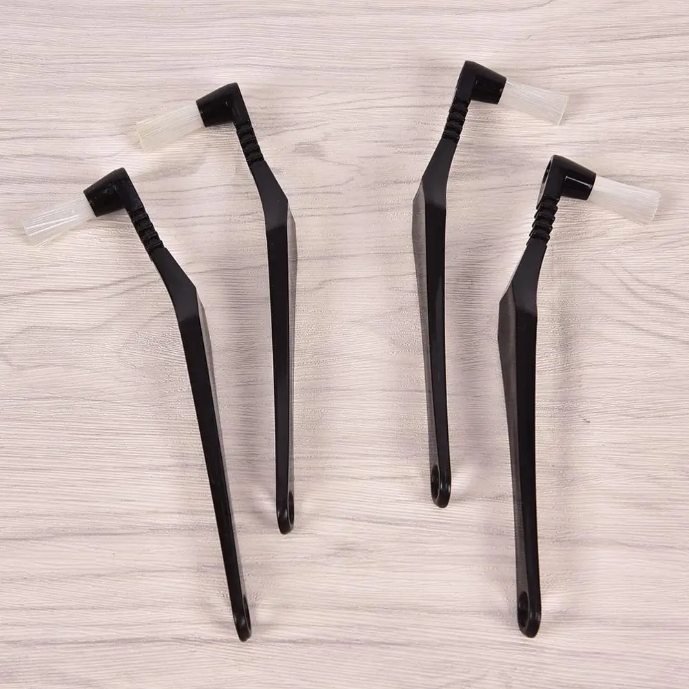 Natural Bristles Dusting Espresso Brush Coffee Grinder Machine Cleaning Brush For Barista