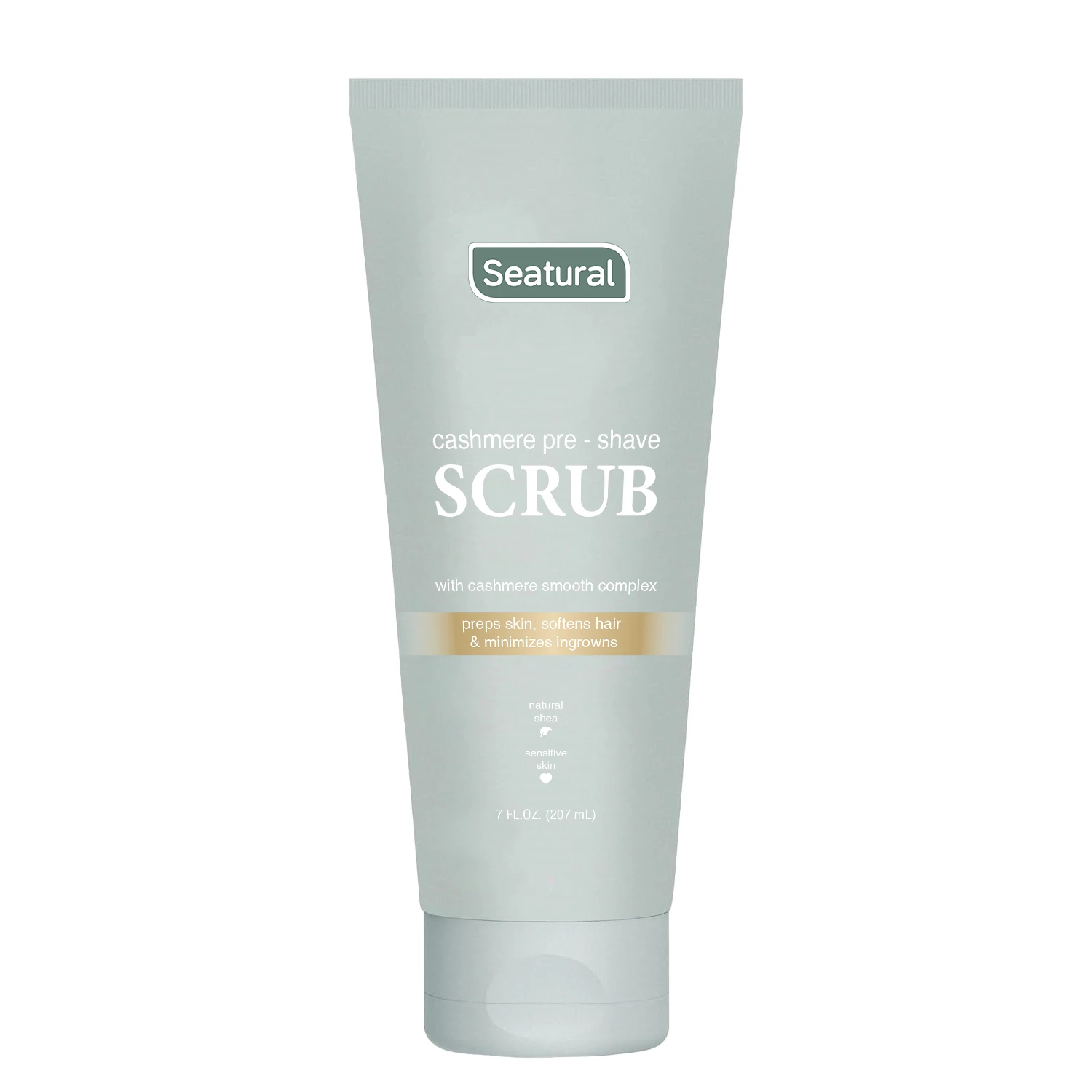 Private Label Organic Vanilla Scented Pre-Shave Scrub Exfoliating Body Scrub Essentials for Soft, Smooth