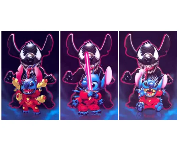 Hot sale new design carton 3D poster cute anime lenticular change effect 3D wall picture of carton image for kids