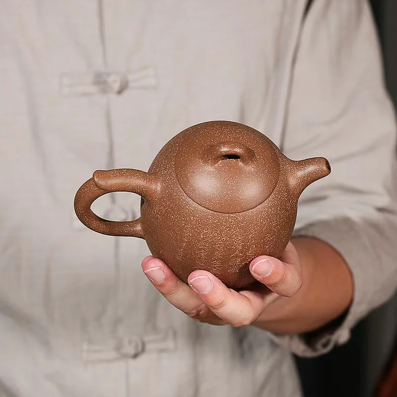 Винтажный домашний аутентичный фиолетовый глиняный горшок Xishi Yixing керамический Глиняный Чайник
