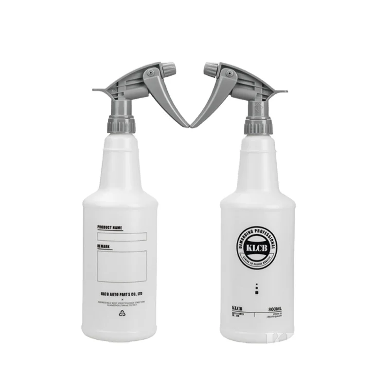 High Quality Plastic Empty Fine Mist Spray Bottle Car Wash Trigger Water Sprayer Bottle For Chemical
