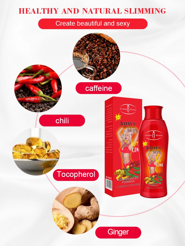 Best chili and ginger 3 day slimming cream