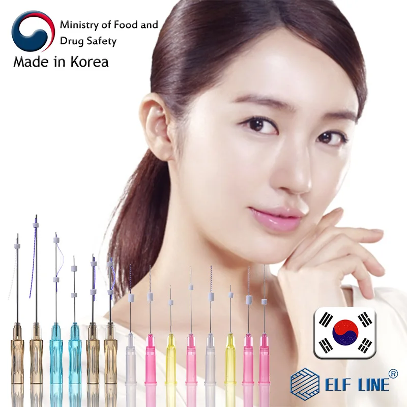 
ELF LINE high quality pdo thread lift korea face lifting aptos thread lift META pdo 