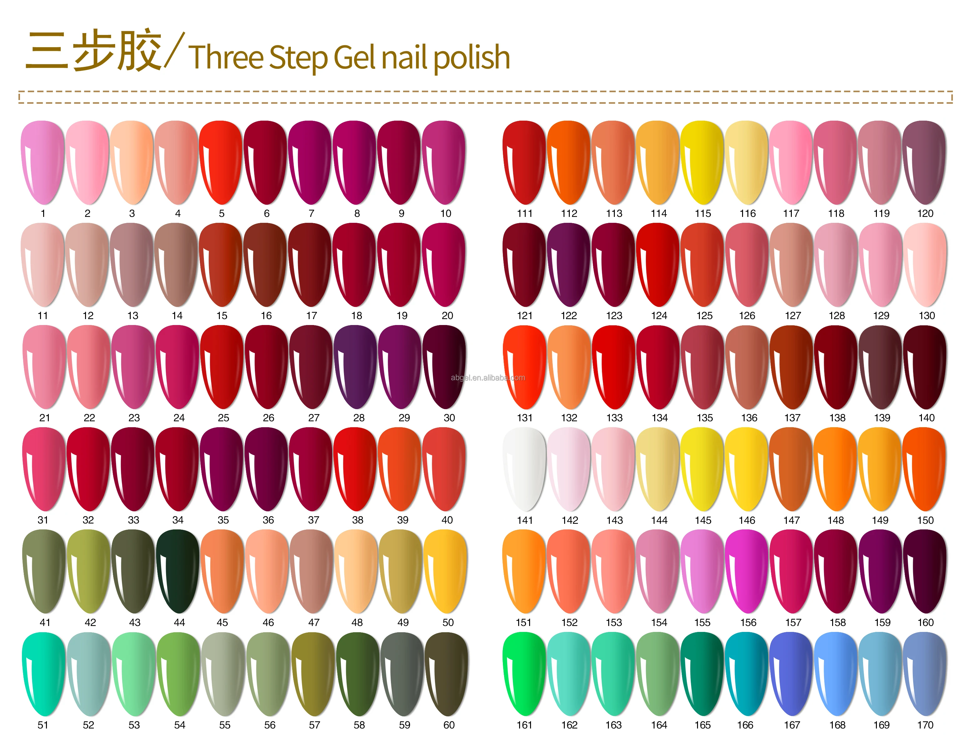 Factory price Low Moq High Quality Raw Material Long Lasting Uv Gel Polish Set 60 color Kit