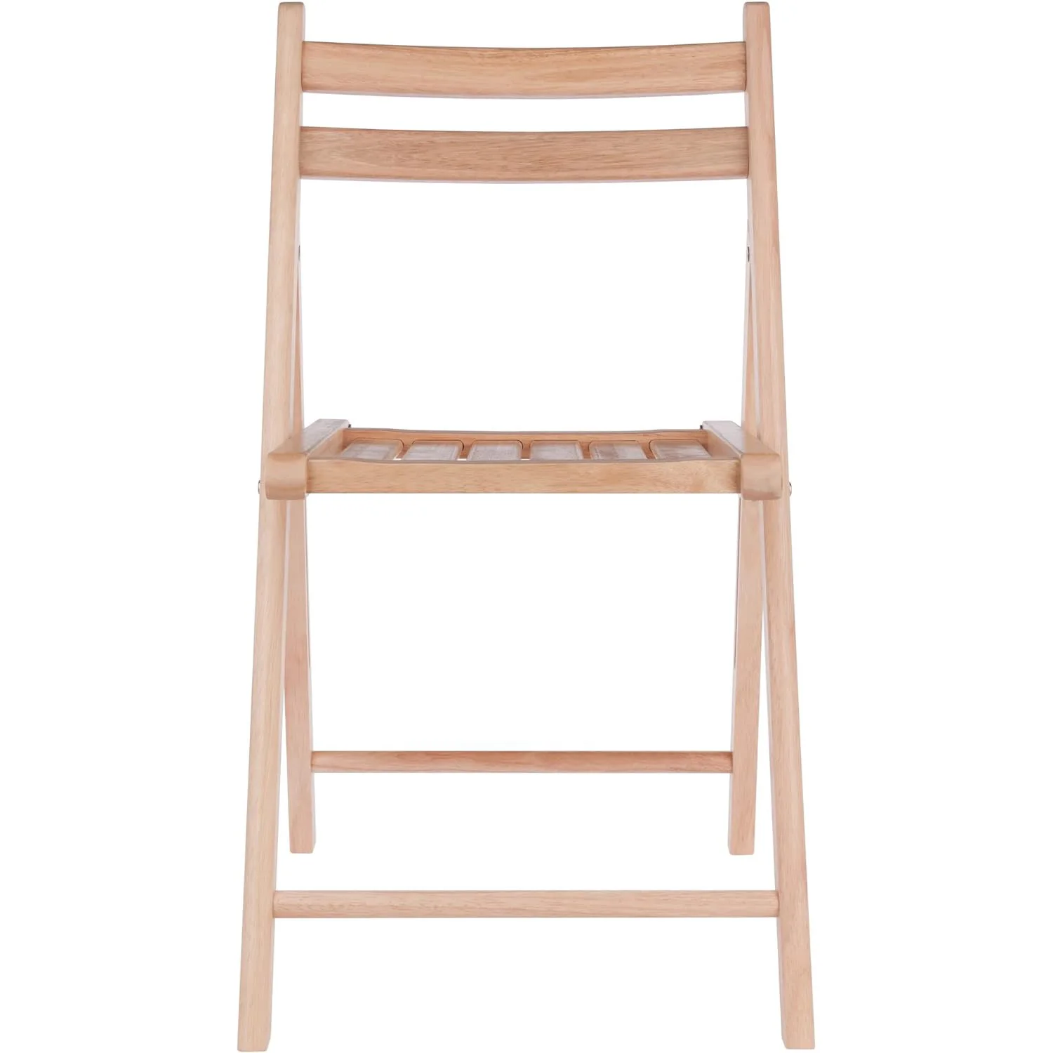 Elegant and Durable Set of 4 Wooden Folding Chairs for Household Use Lightweight and easy to move