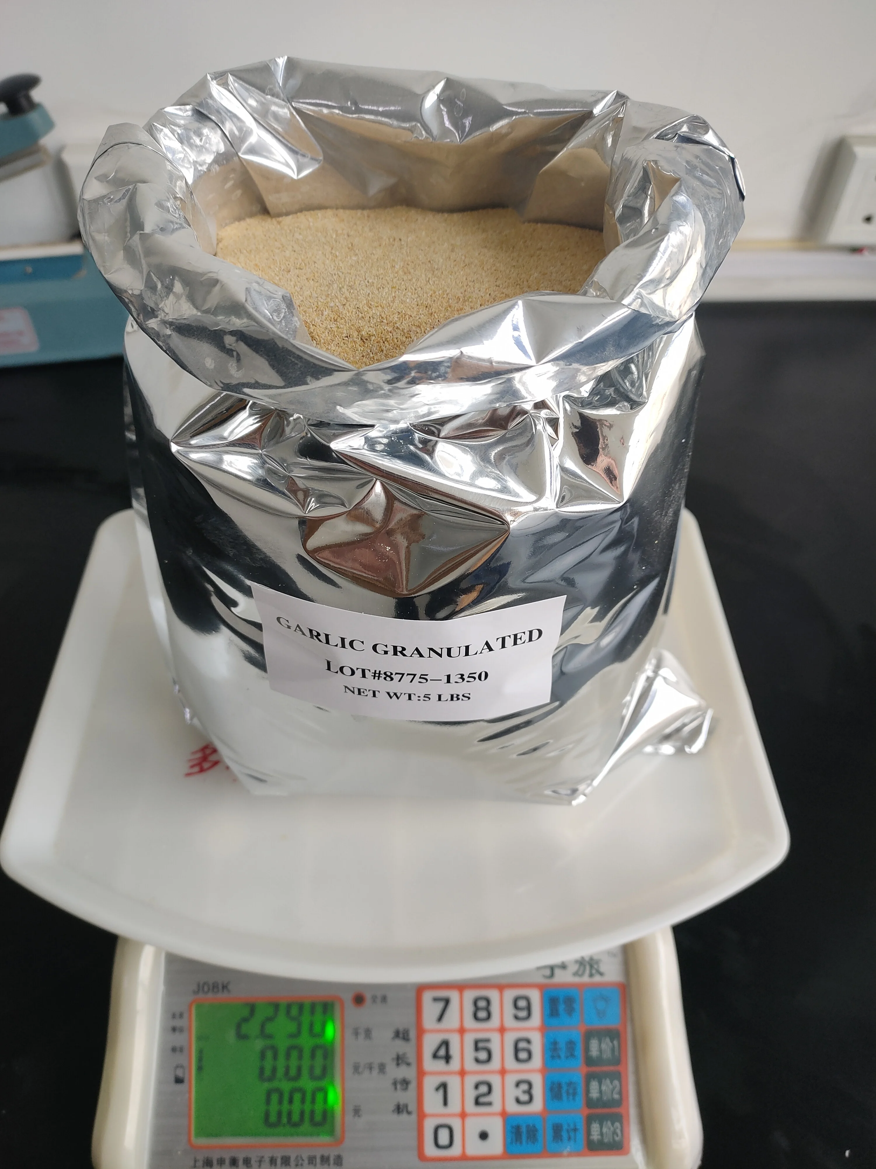 Гранулированные чесночные гранулы 40-80mesh TPC<100000